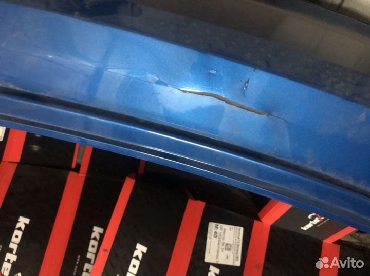 Бампер на Hyundai Solaris