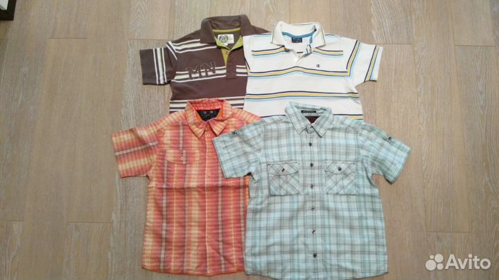 Рубашки, поло на рост от 146 до 158
