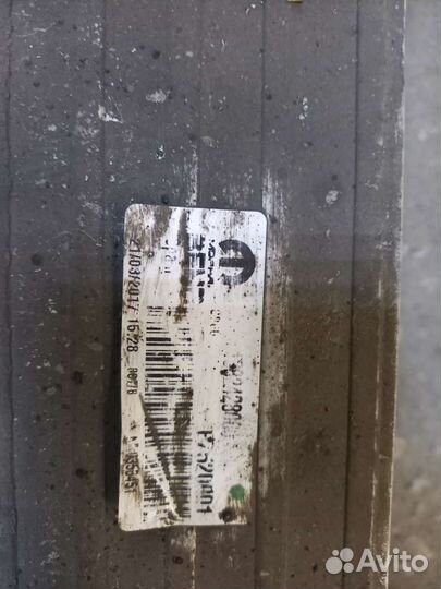 Радиатор интеркулера 290 дукато, боксер, джампер