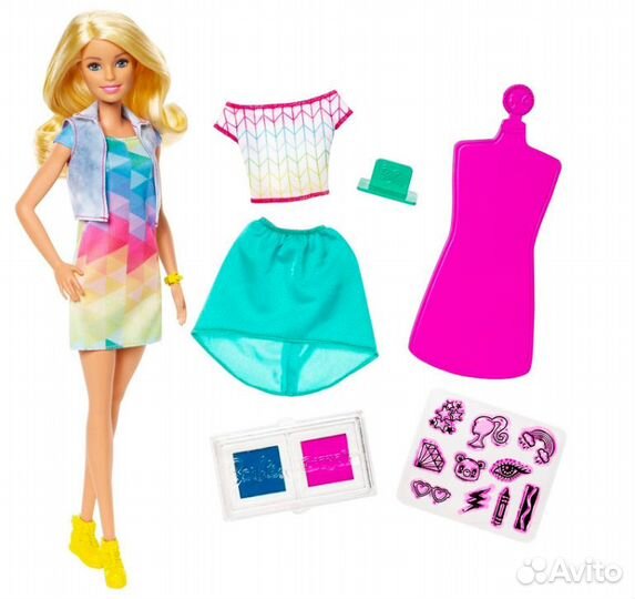 Новый игровой набор Барби Crayola