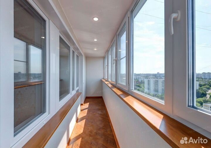 Холодное остекление лоджий