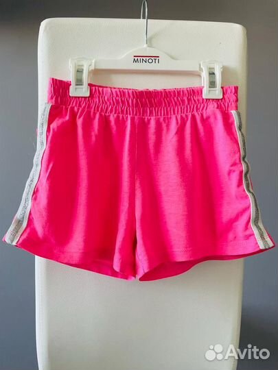 Летний костюм на девочку шорты майка 122 128 (7-8)