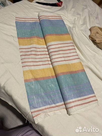 Отрез ткани лен СССР