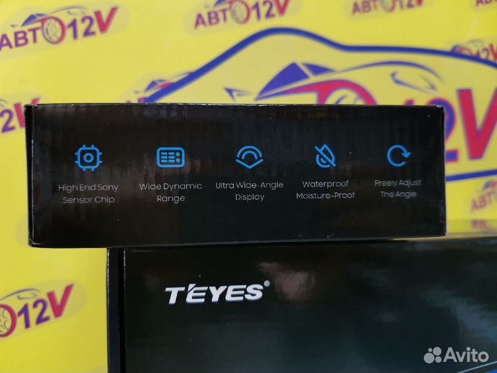 Камера заднего хода teyes новая