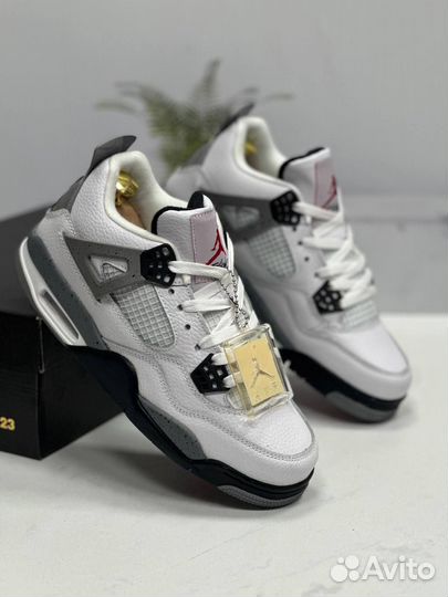 Кроссовки мужские Nike Air Jordan 4 (41-45) LUX