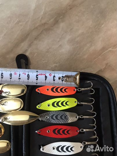 Набор блесен колебалки с вертушками