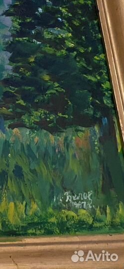 Картина маслом 1997 г. Белов М