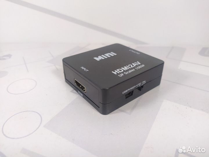 Конвертер hdmi2AV - c hdmi на тюльпаны новый