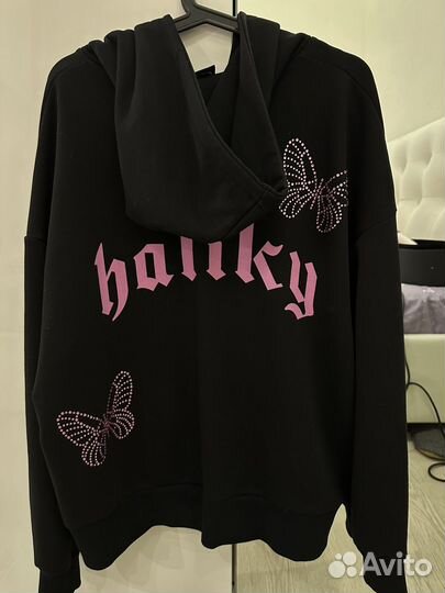 Zip hoodie haliky pink