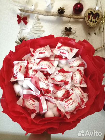Букет из конфет Раффаэлло