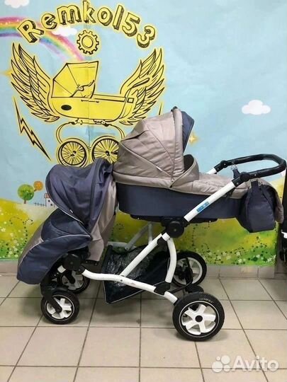 Коляска для двойни Aroteam Duo