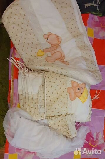 Бортики, комплекты, балдахины