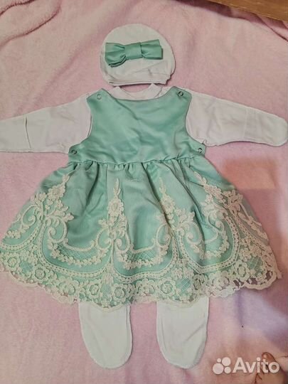 Комплект на выписку для девочки