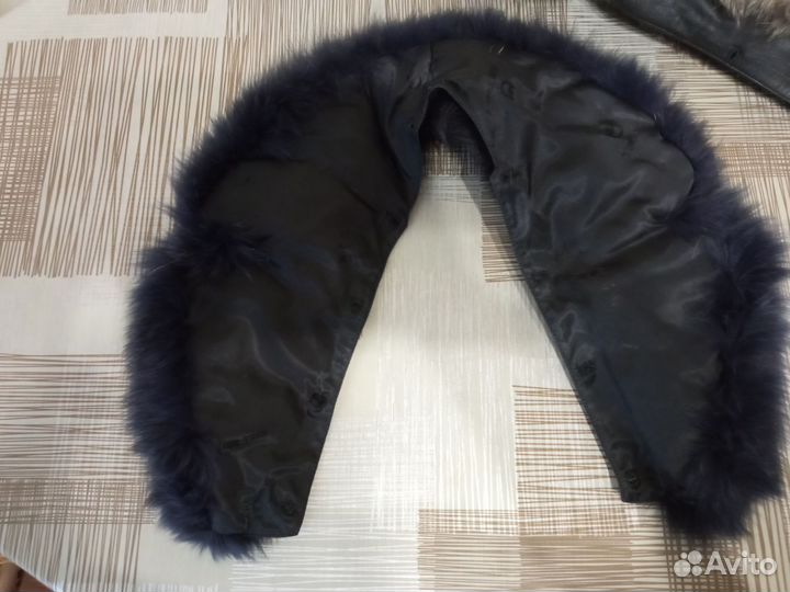 Воротники из натурального меха