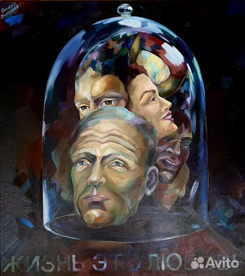 Роспись стен, художник, портреты, картины