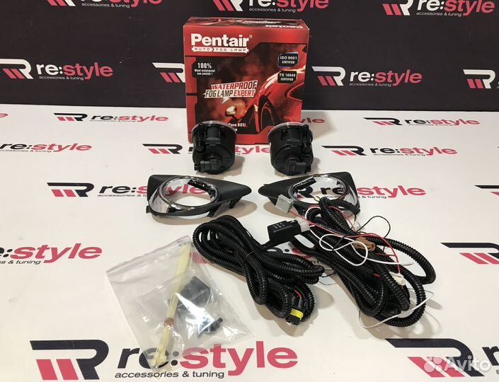 Туманки Toyota Vitz 130 1м S659