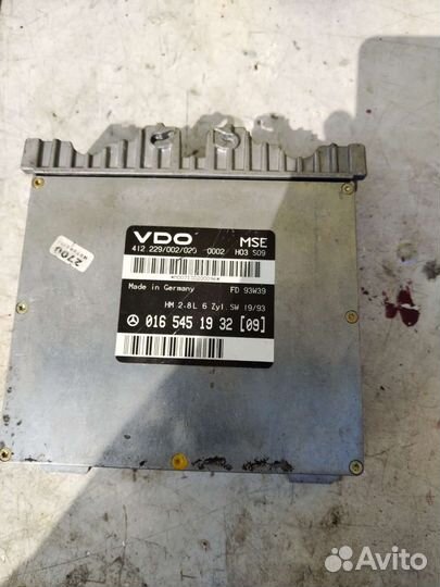 Блок управления двигателем Mercedes M104