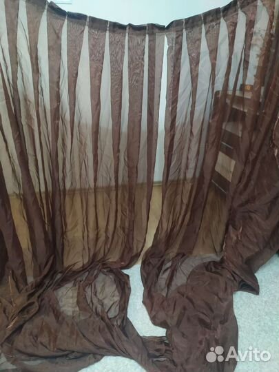 Шторы тюль ночные в отличном состоянии