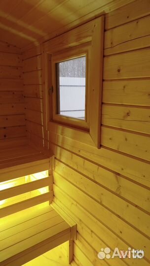 Мобильная баня в наличии