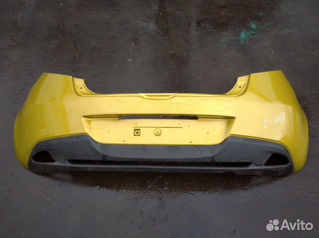 Бампер задний Mazda 2