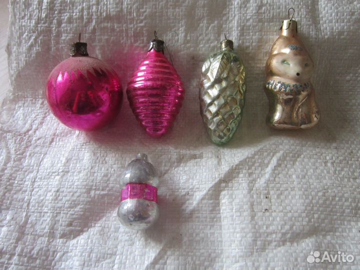 Ёлочные игрушки СССР и гдр
