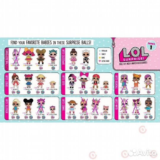 Новые Куклы lol surprise 1 серия оригинал от