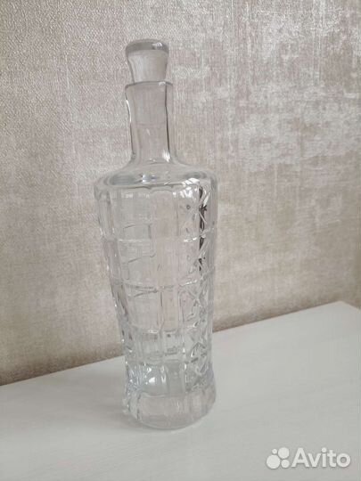 Хрустальная бутылка 0.5 л