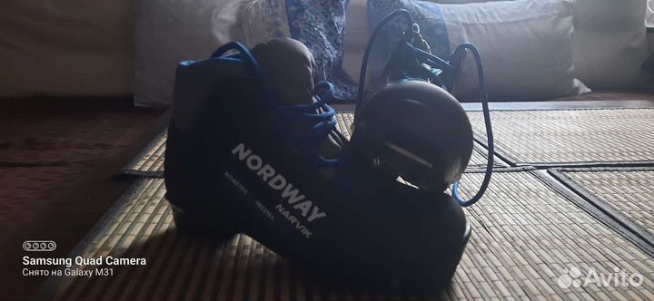 Лыжные ботинки детские 35 размер