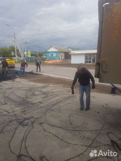 Укладка асфальт