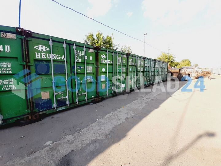 Морской контейнер, хранение, склад в аренду