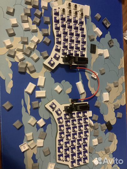 Ортолинейная сплит клавиатура