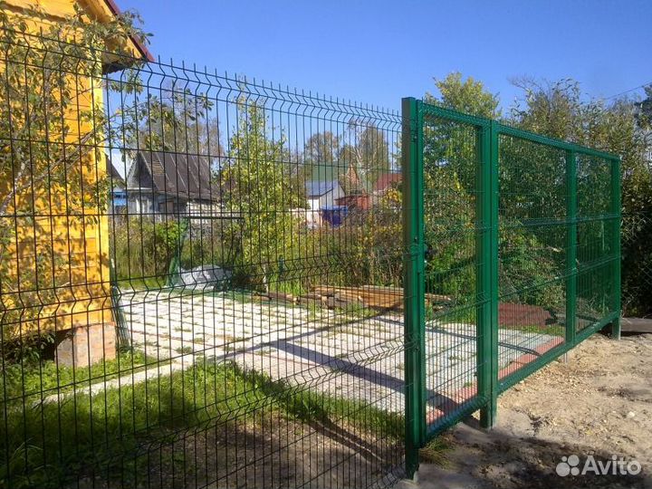 Забор 3D сетка 3D Панель 3Д