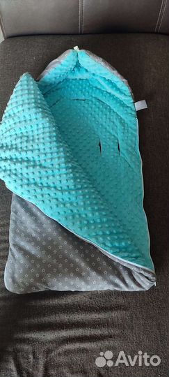 Теплый конверт в коляску (на выписку)