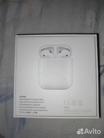 Беспроводные наушники коробки оригинал