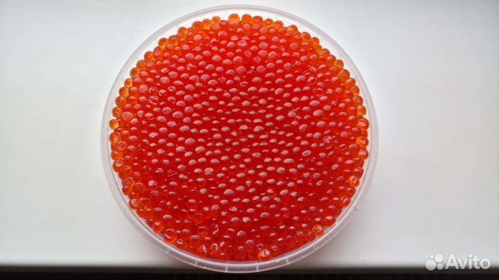 Красная икра кета