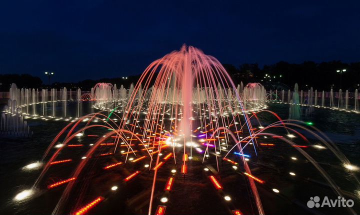 Светомузыкальный фонтан