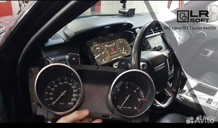 Панель приборов land rover range rover sport 2