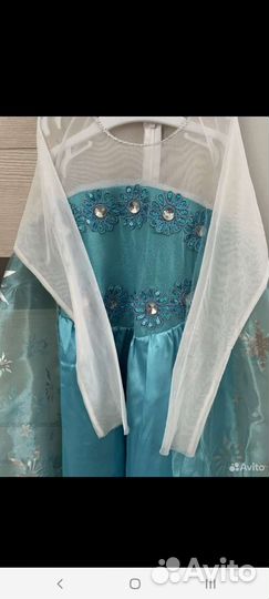 Костюм эльзы,холодное сердце