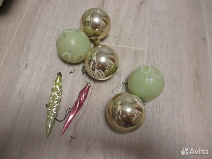 Елочные игрушки СССР