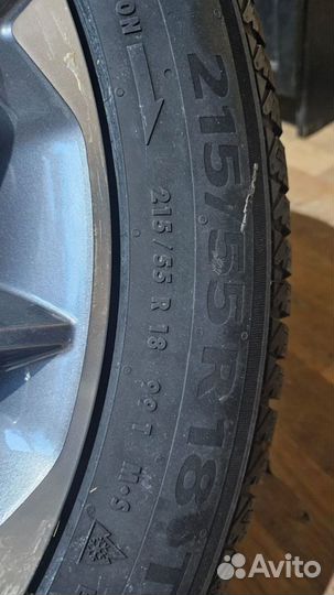 Колеса в сборе geely coolray 215/55 r18