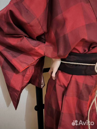 Кимоно юката. Красное