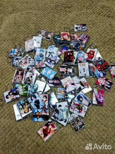 Брелок акриловый аниме