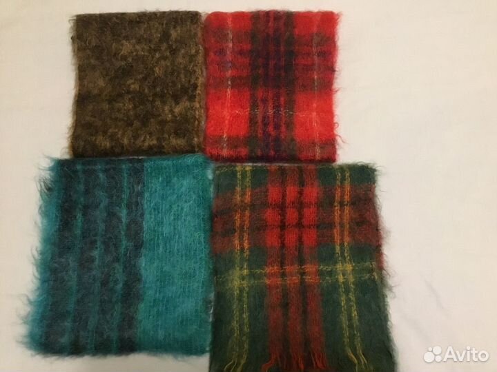 Мужской шарф махеровый