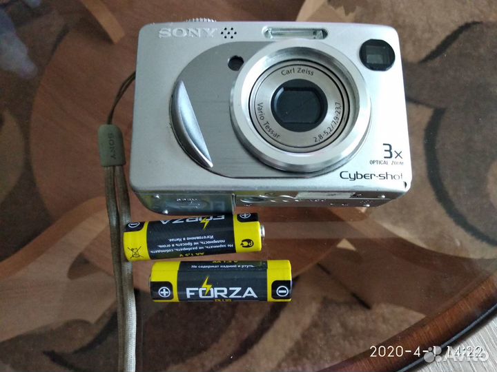 Sony фотоаппарат Cyber-Shot DSC-W7