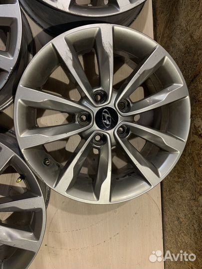 Оригинальные литые диски hyundai/kia r16