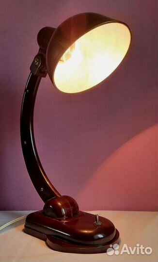 Настольная лампа карболит СССР