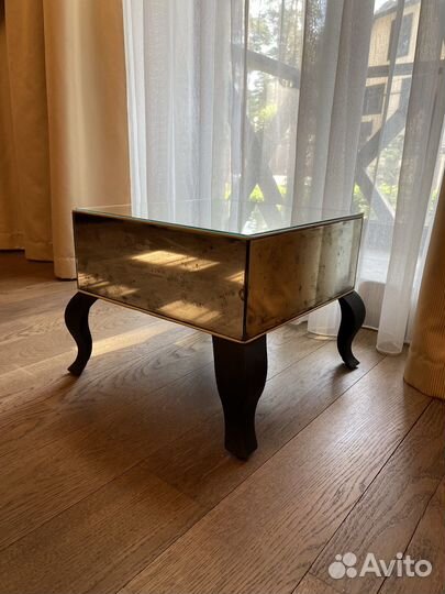 Столик зеркальный baxter Винтаж