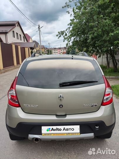 Renault Sandero Stepway 1.6 МТ, 2012, 15 500 км