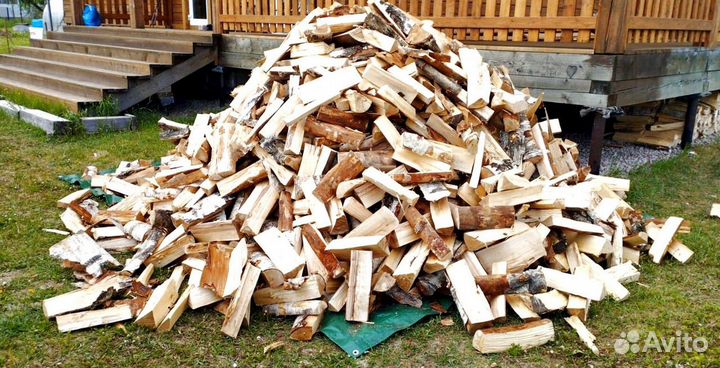 Дрова Осина навалом с доставкой по области