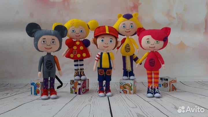 Игрушки из фетра Кукутики